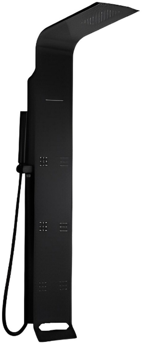 91020396 Душевая стойка Ct9327 9327 4 режимная цвет черный STLM-0444386 CERUTTI SPA