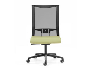 Офисное кресло с сетчатыми колесами с 5 спицами