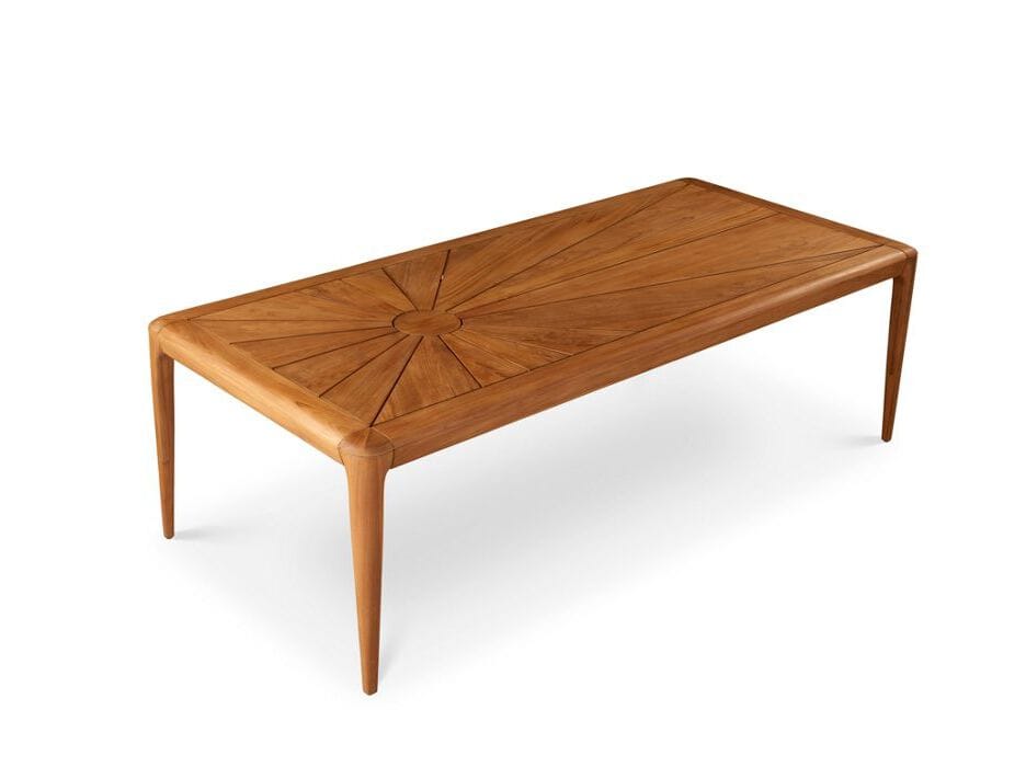 Прямоугольный садовый стол из тикового дерева ROCHE BOBOIS AUREA ARCH-00073273 - Вид №1