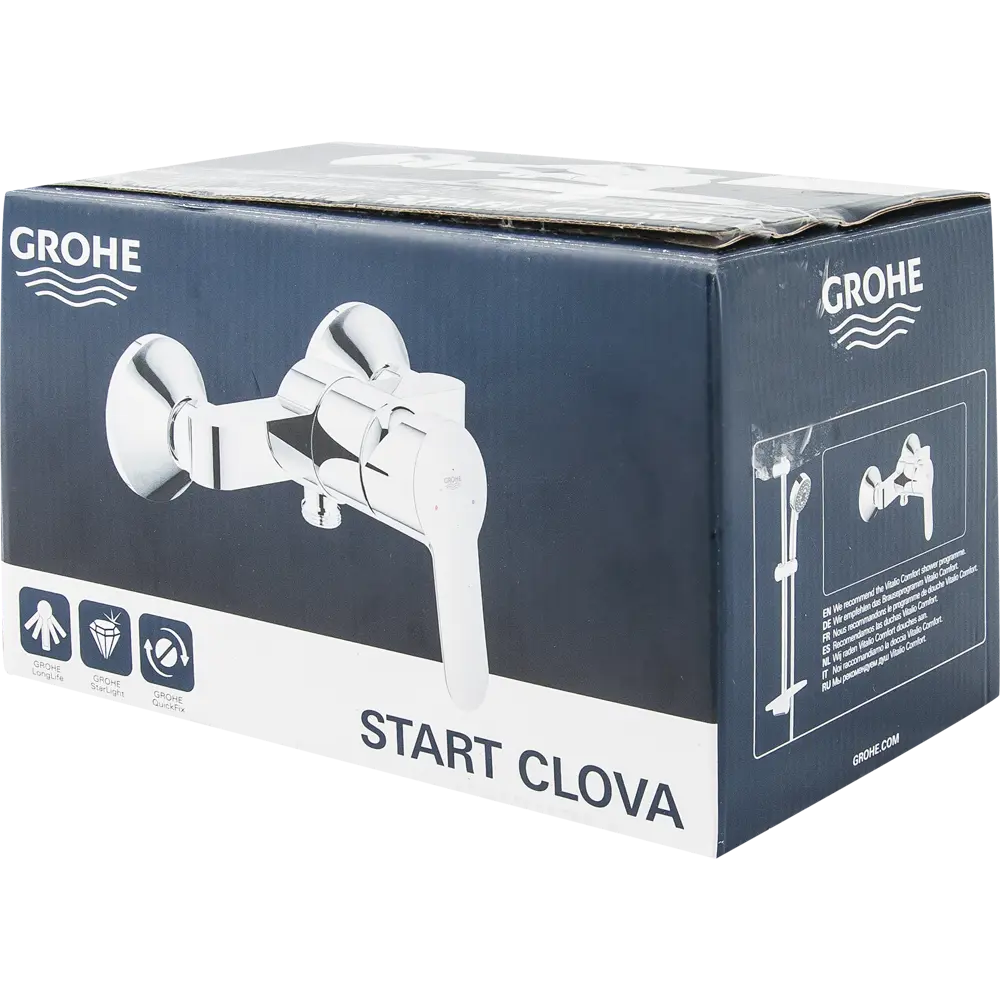 Смеситель для душа Grohe Startclova Shower однорычажный цвет хром 82312207 STLM-2129501 Statclova - Вид №8