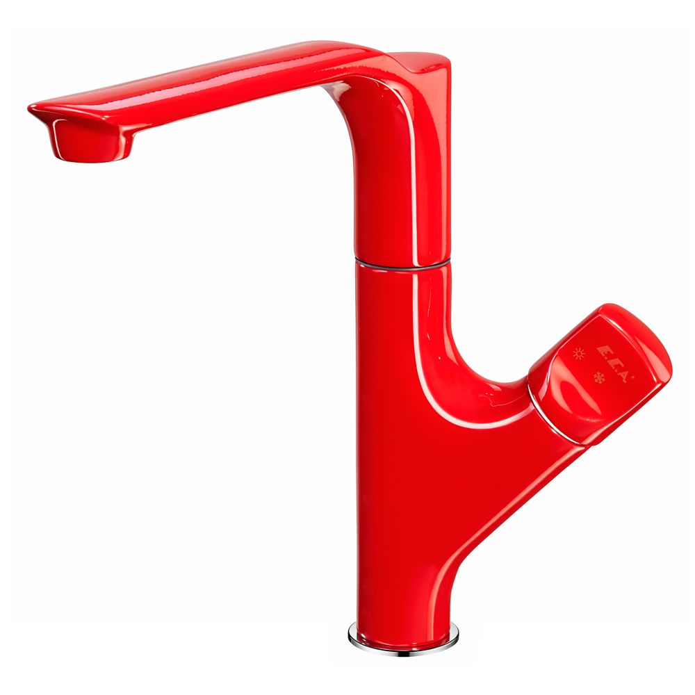 104318063  Смеситель для мойки Myra - красный Eca 