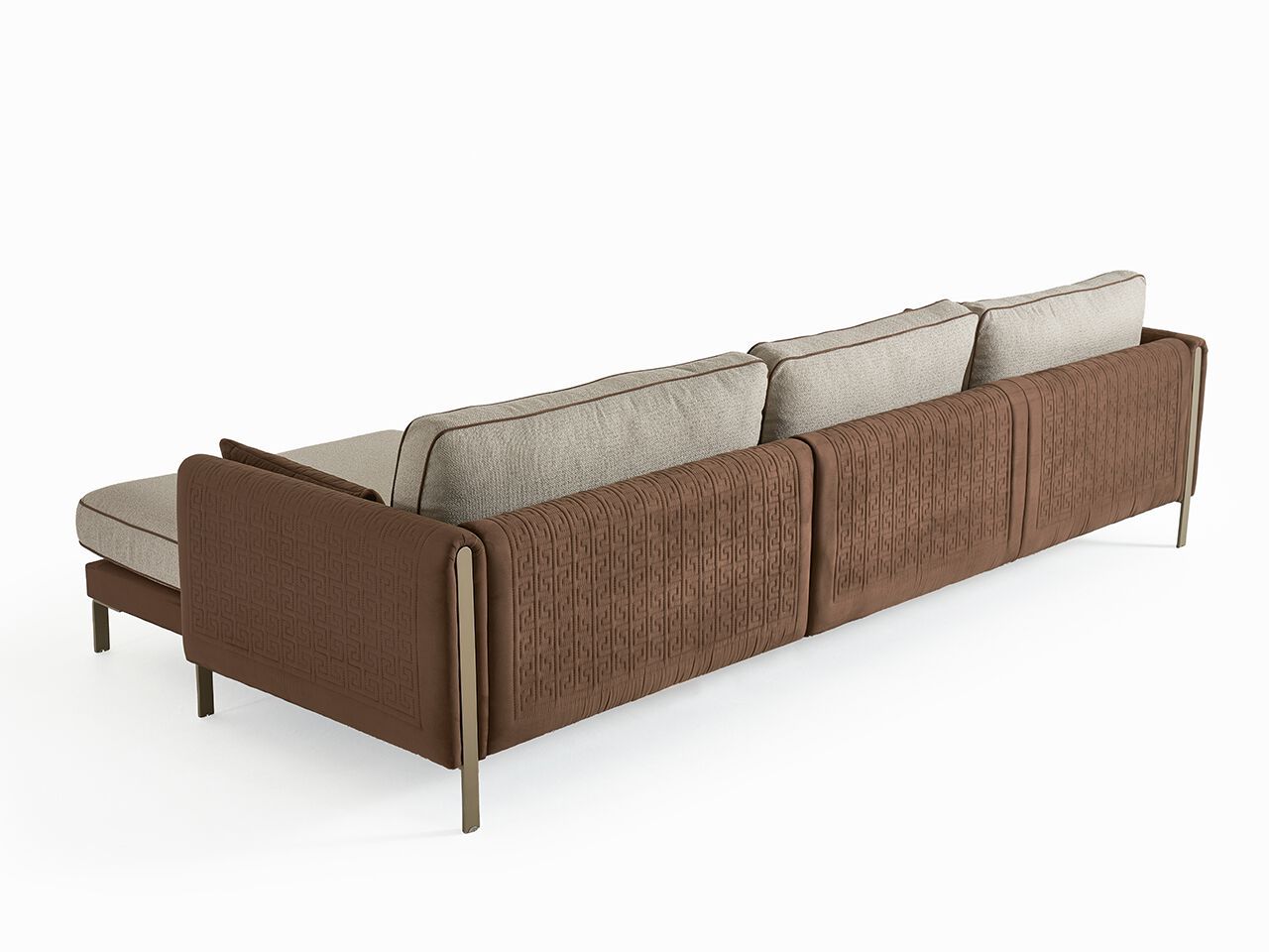 Модульный тканевый диван с полуостровом NDESIGN Ezora ARCH-00084609 - Вид №2