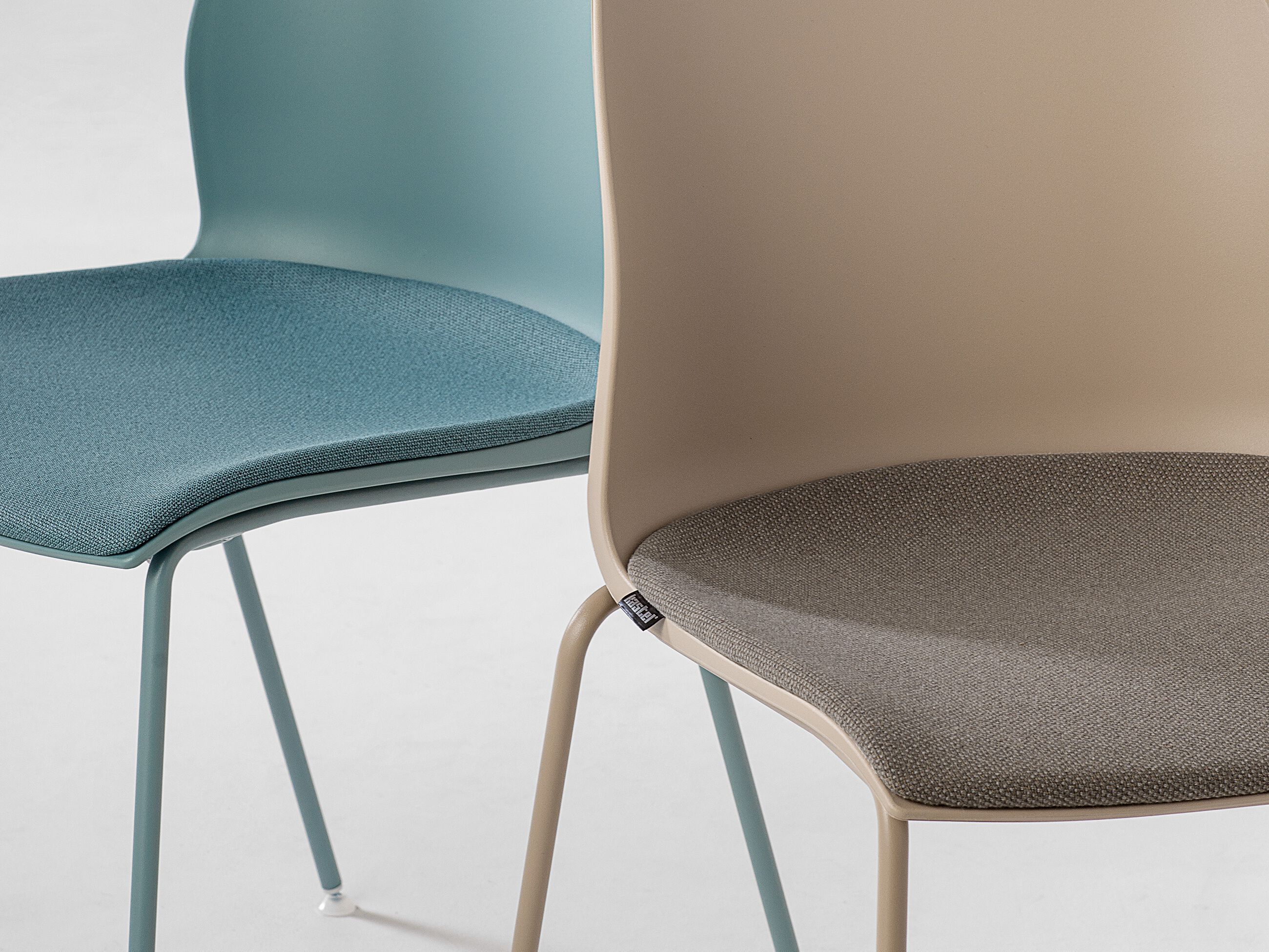 Штабелируемый стул с мягкой тканью Kastel Kalea ARCH-00068142 - Вид №3