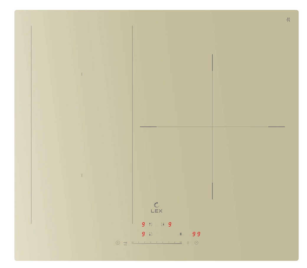 9156744 Индукционная варочная поверхность LEX EVI 631A IV STDN-0051365
