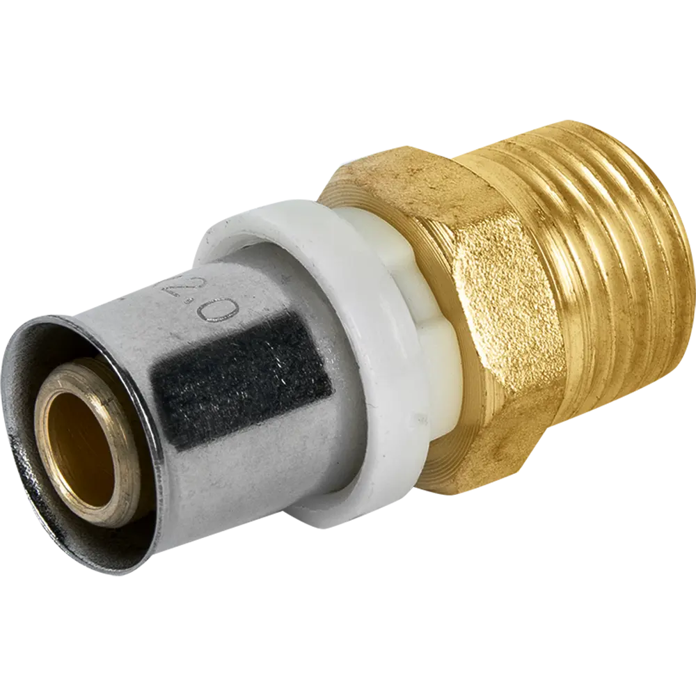Муфта комбинированная AQUABEAM 16 мм × 1/2" для систем отопления и водоснабжения 82275208 STLM-0023753