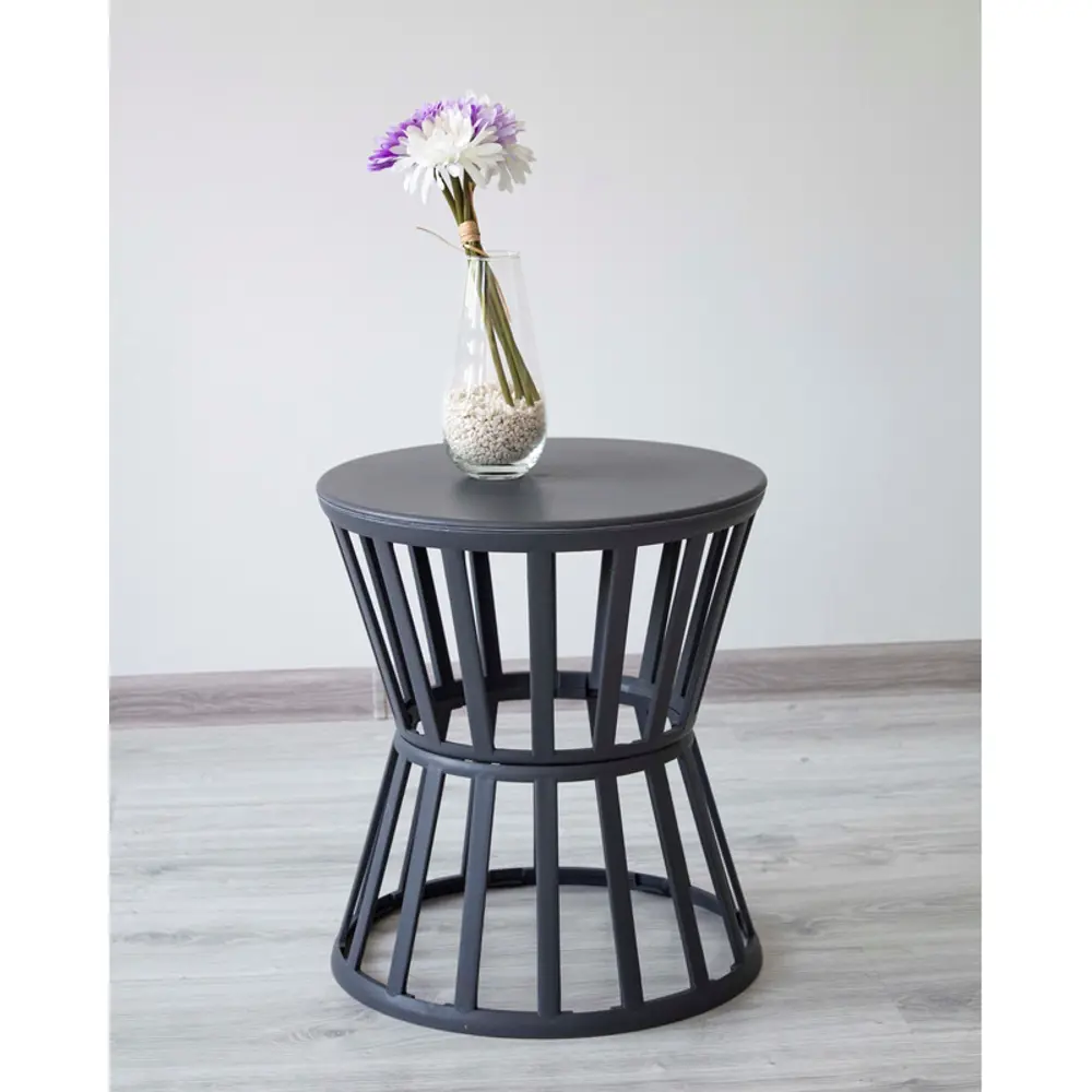 Стол садовый Sheffilton STH-CT85 37x37x41 см пластик серый 89389619 STLM-2163110 Стол пластиковый - Вид №2
