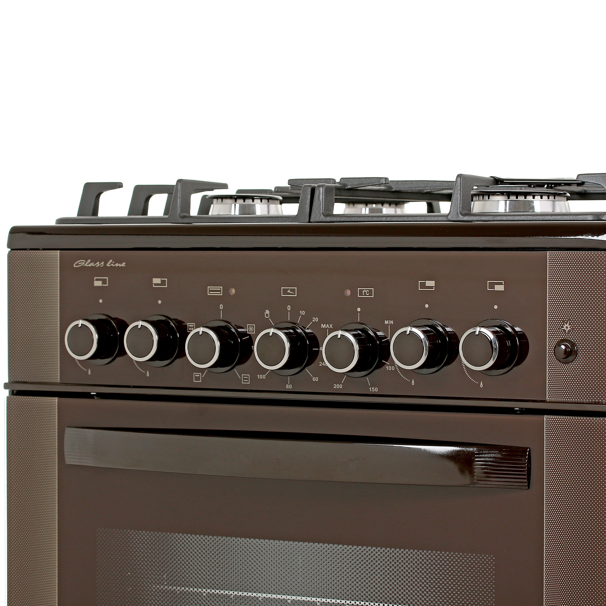 1089387 Комбинированная плита Gefest 6502-02 0045 коричневый STDN-0087764 - Вид №3