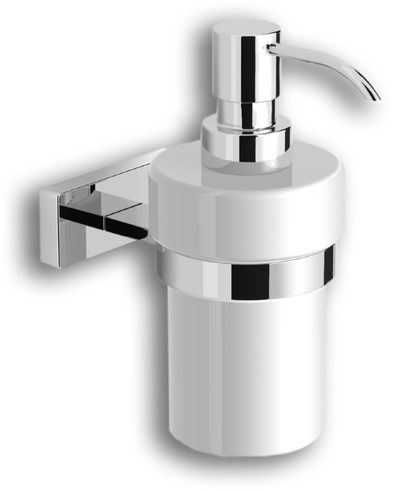 10921A Дозатор подвесной цвет хром LANGBERGER ALSTER