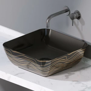 L602411G Накладная раковина на столешницу  прямоугольная A. e T. Italia ELITE