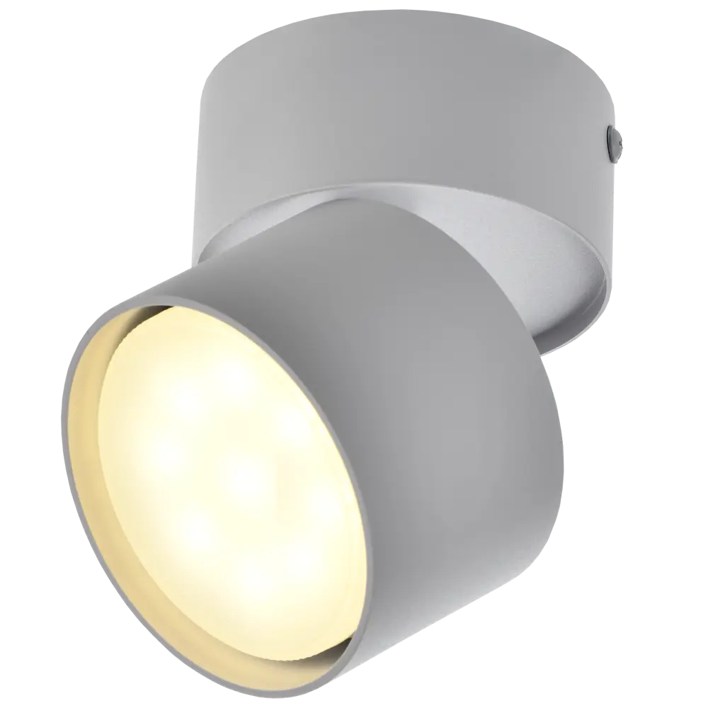 Спот поворотный IEK 4040 1 лампа GX53 2 м² цвет белый STLM-2000008 - Вид №1