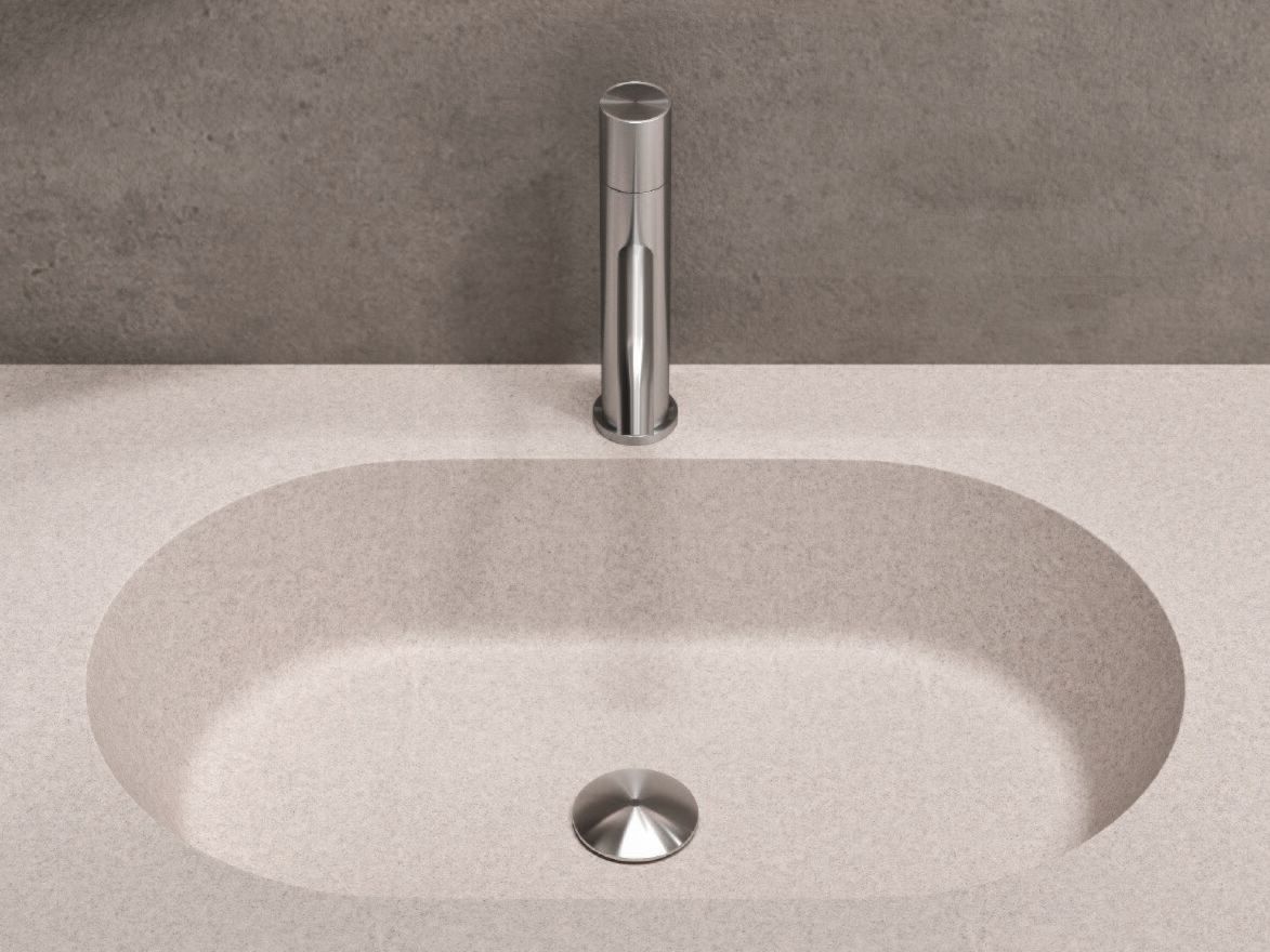 Двойной подвесной шкаф для раковины из дуба со встроенной раковиной Noorth Azuma ARCH-00057395 - Вид №1