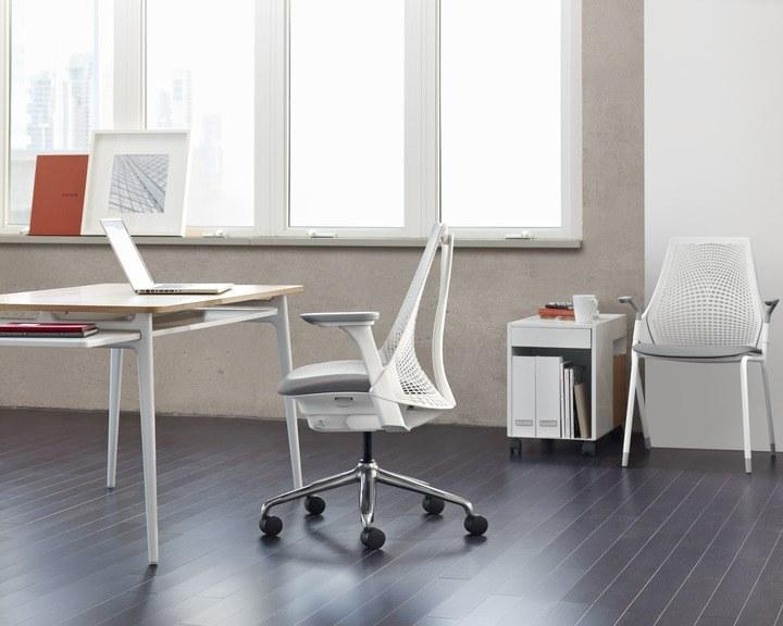 Herman Miller Стул офисный вращающийся с 5 спицами и подлокотниками Sayl sun-id-1379752 - Вид №22
