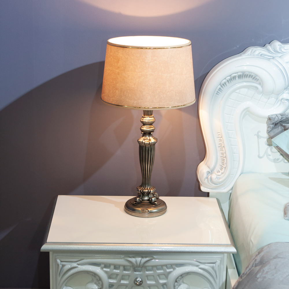 32116,34057 Настольная лампа Богемия Бронза Тюссо Поталь BOGACHO 4627138247884, 4627138151136 - Вид №2