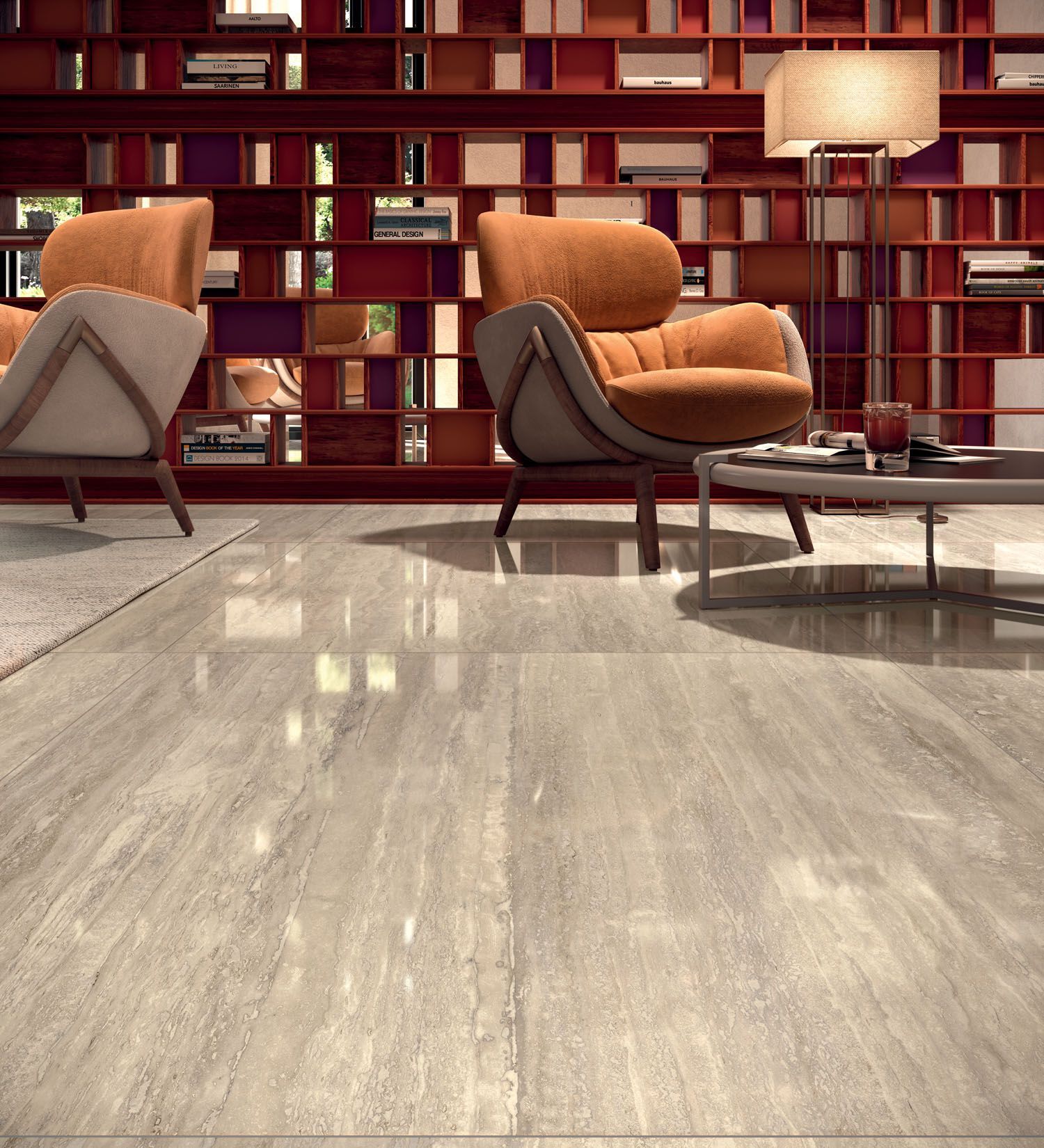 Керамогранит / напольное покрытие из ламинированного керамогранита с мраморным эффектом COTTO D'ESTE Starlight ARCH-00074282 - Вид №2