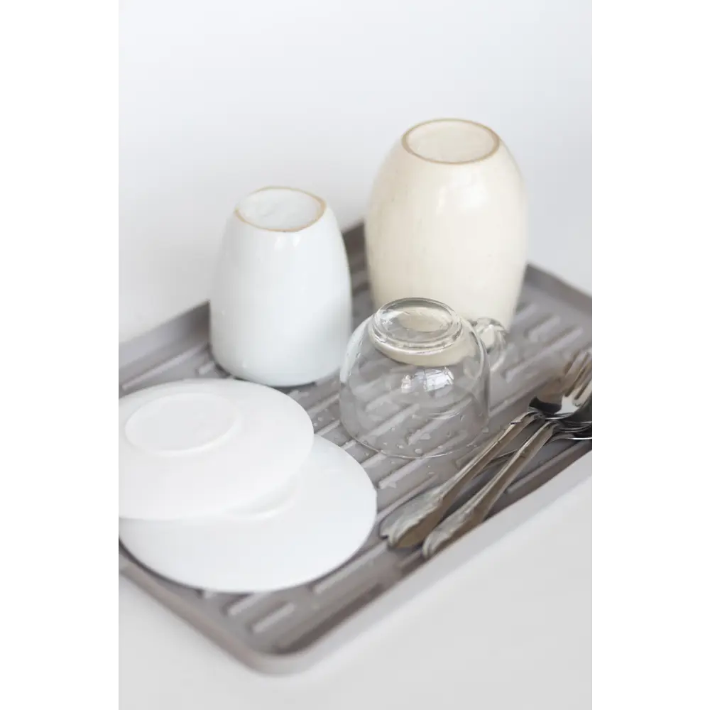 BEROSSI Prestige — элегантная сушилка для посуды серого цвета 89381700 STLM-1457417 - Вид №4