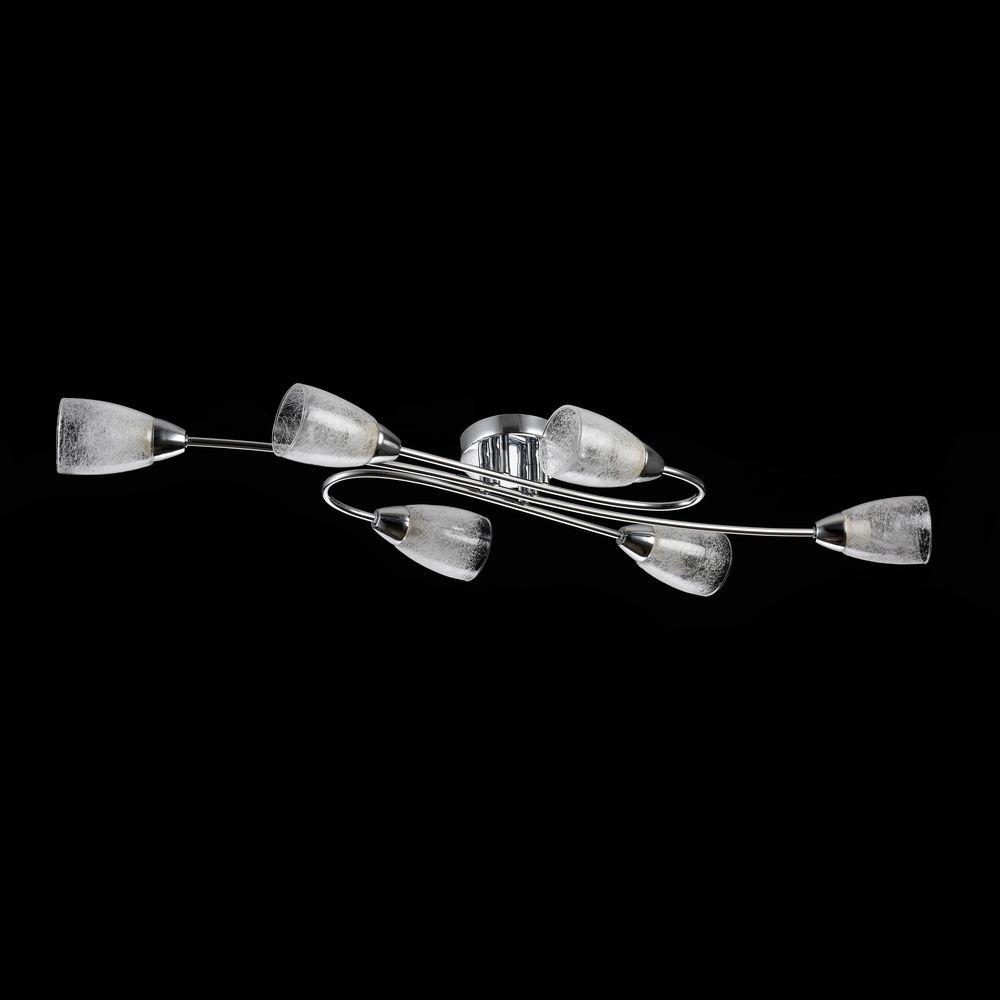 Потолочная люстра Freya Flash FR5104-CL-06-W FREYA FLASH 183608 Серый - Вид №3