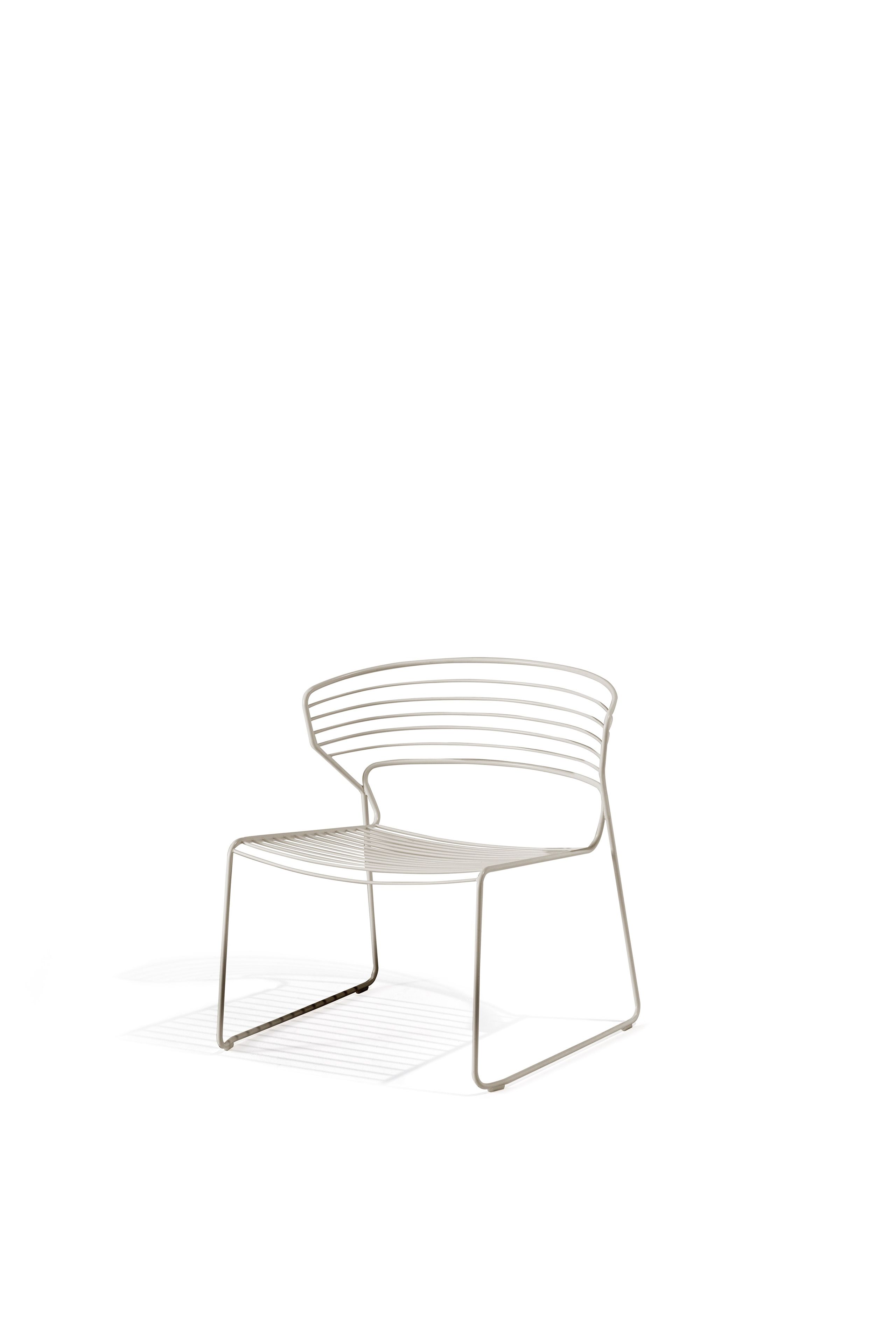 Стальной сани сад стул Desalto Koki Wire ARCH-00122456