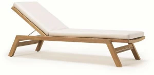 Ethimo Садовая кушетка из тика на колесиках Costes