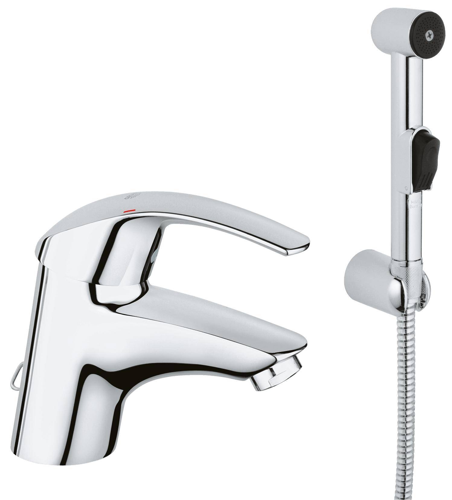 23124000 Смеситель для раковины Grohe Eurosmart хром