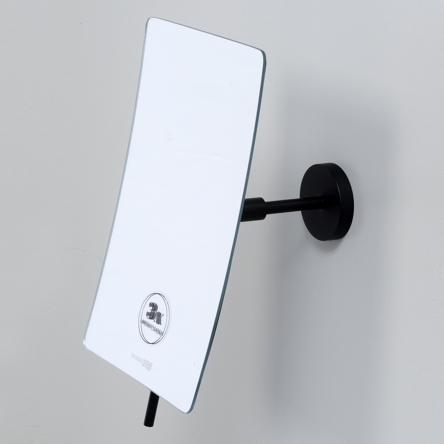 K-1001BLACK Зеркало с 3-х кратным увеличением WasserKRAFT 