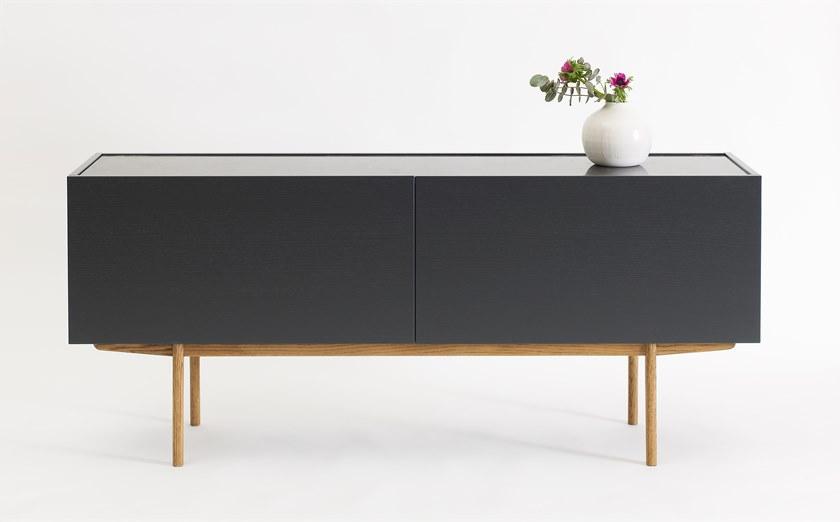 ASPLUND Буфет из лакированной мдф с распашными дверцами Luc sun-id-1494431 - Вид №5