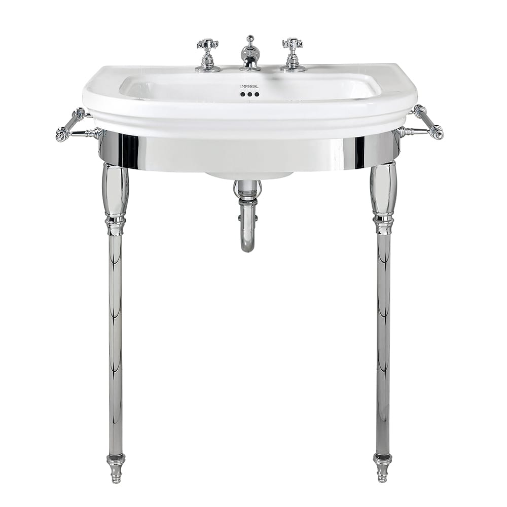 IMSR24 Подставка для умывальника Carlyon со стеклянными ножками Carlyon Imperial  - Вид №1