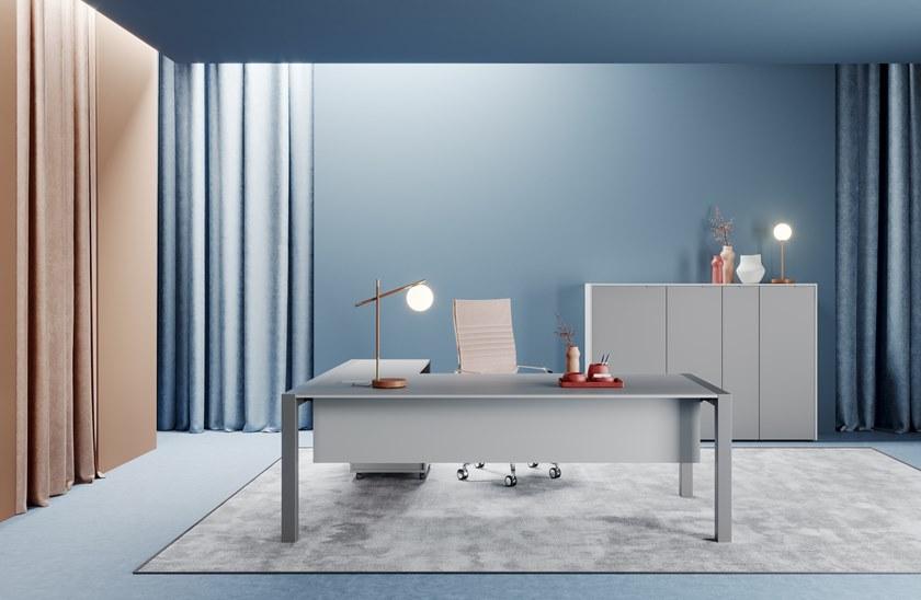 PROF Лакированный письменный стол для руководителей Extralight sun-id-1428220 - Вид №5