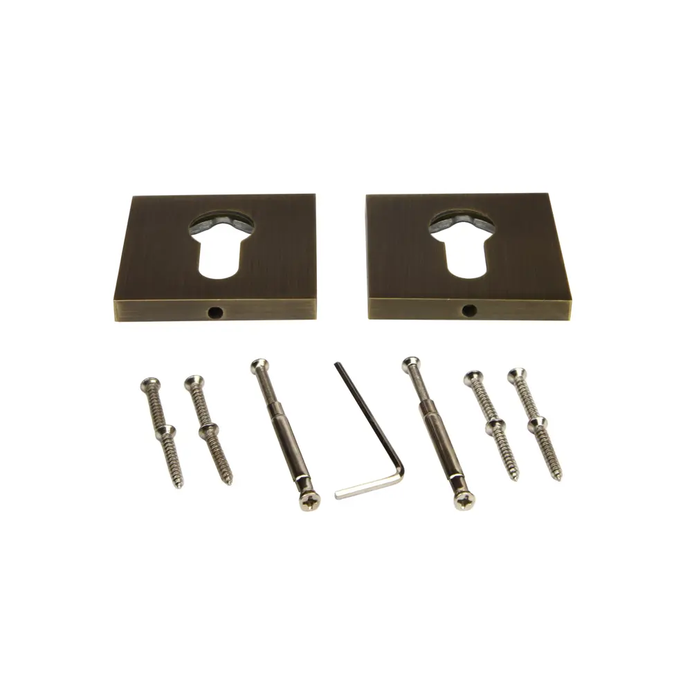 Накладка на замочную скважину KREAFORTA цвет бронза 2 шт STLM-2136515 - Вид №2