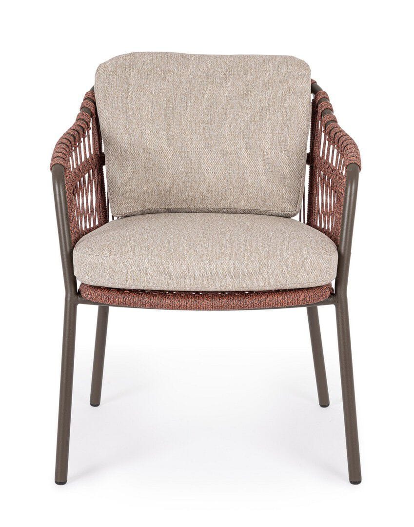 Веревочный садовый стул со встроенной подушкой BIZZOTTO Talaia ARCH-00090706 - Вид №15