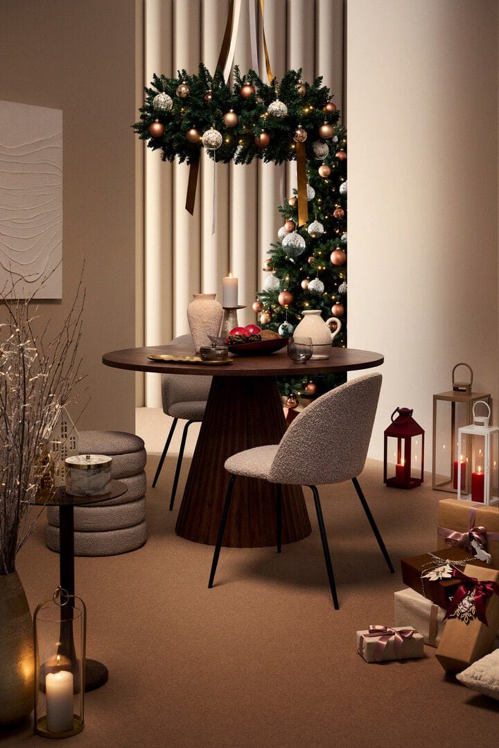 Круглый стол из манго BIZZOTTO Орисса ARCH-00039497 - Вид №4