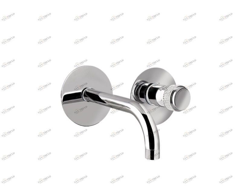 071440.H00.50 Смеситель для раковины, однорычажный, со сваровски Яркий хром Mestre 