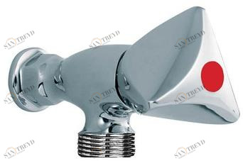 rvb Смеситель для умывальника настенный на одно отверстие Trio 1001.11.08