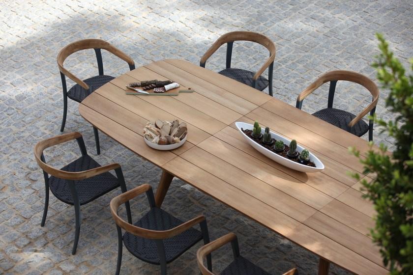 Royal Botania Раздвижной прямоугольный стол из тика Zidiz sun-id-1399626 - Вид №13