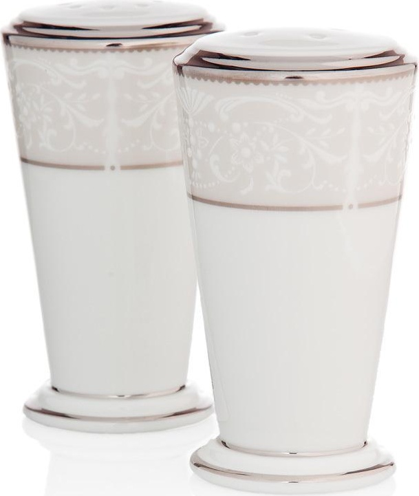 32126 Noritake Набор соль и перец Noritake "Серебряный дворец" 8,5см Фарфор костяной 