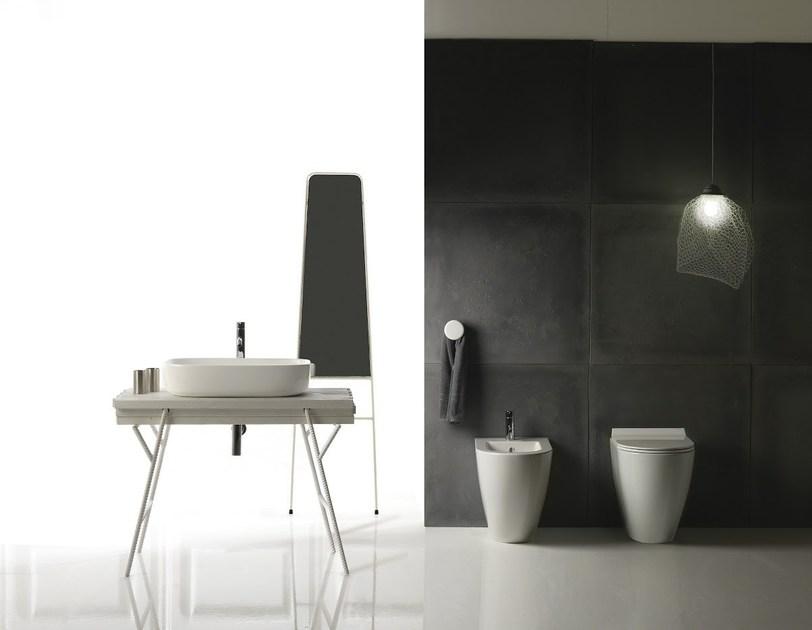 7323 Подвесная раковина настенная овальная Galassia DREAM белая - Вид №1