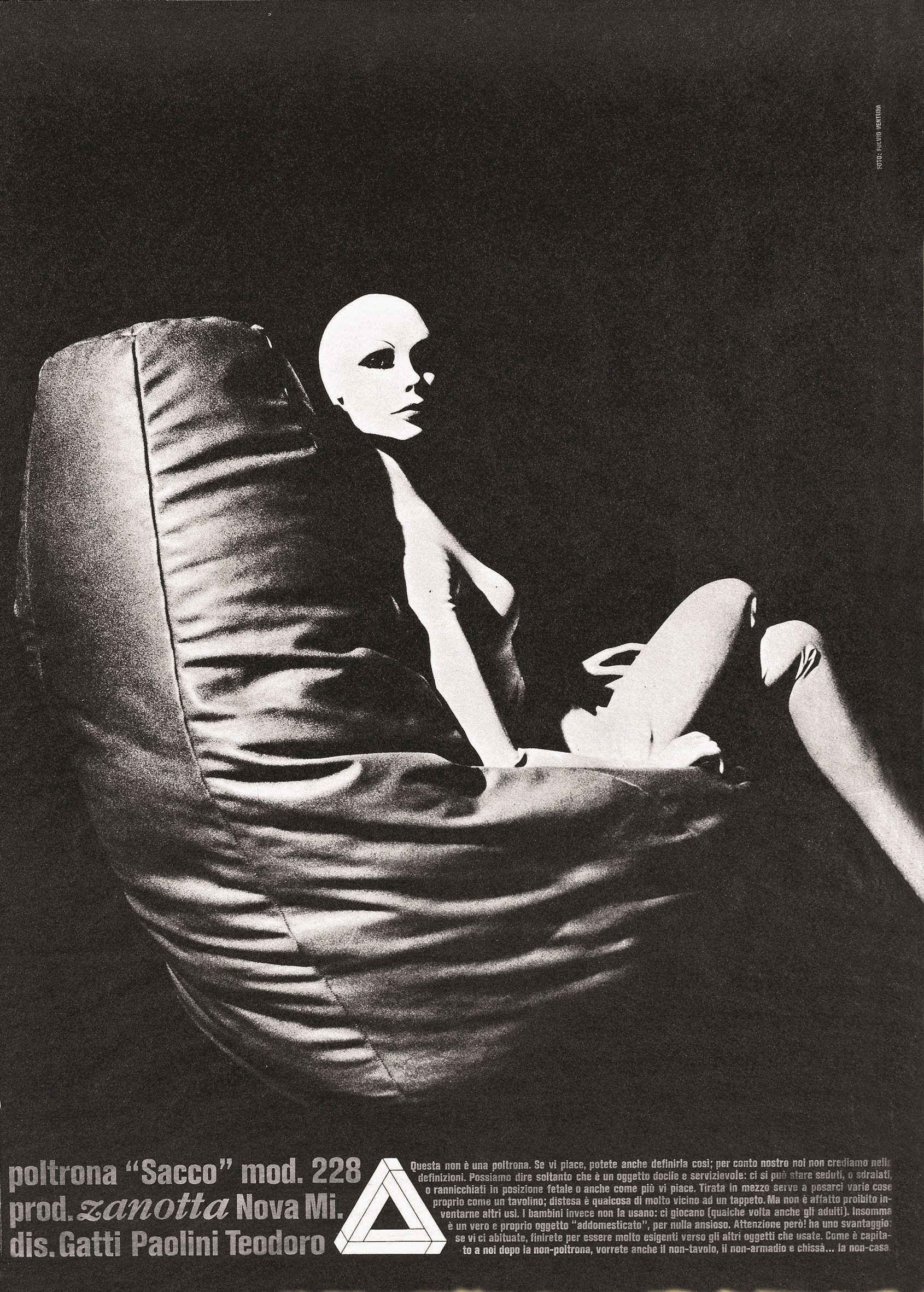 Кресло-мешок In Stock ZANOTTA - SACCO VIP 27527 ARCH-00143017 - Вид №8