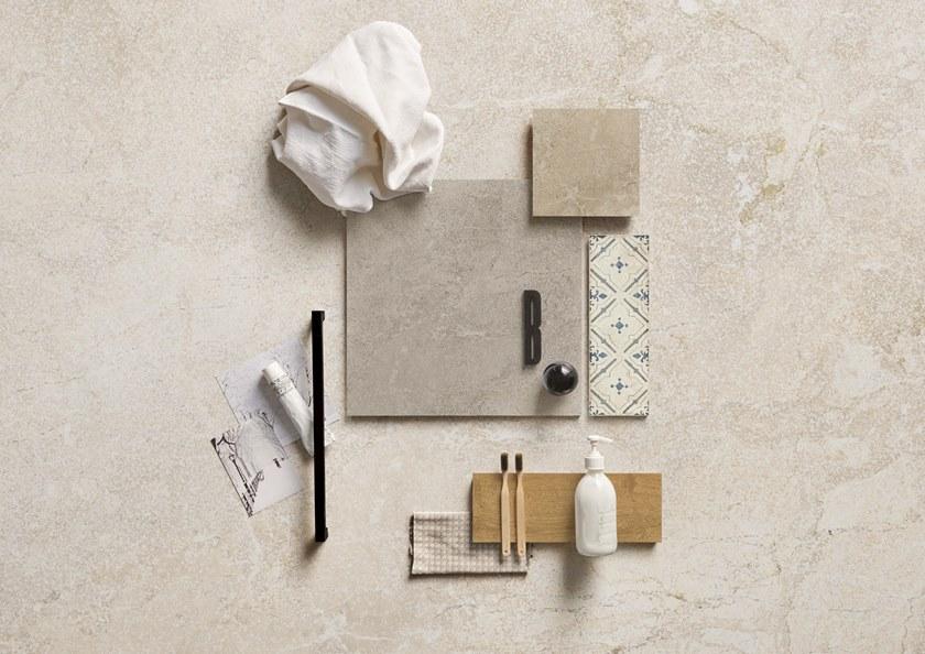 MARAZZI Антибактериальная настенная / напольная плитка из керамогранита под камень Alba sun-id-1405966 - Вид №3