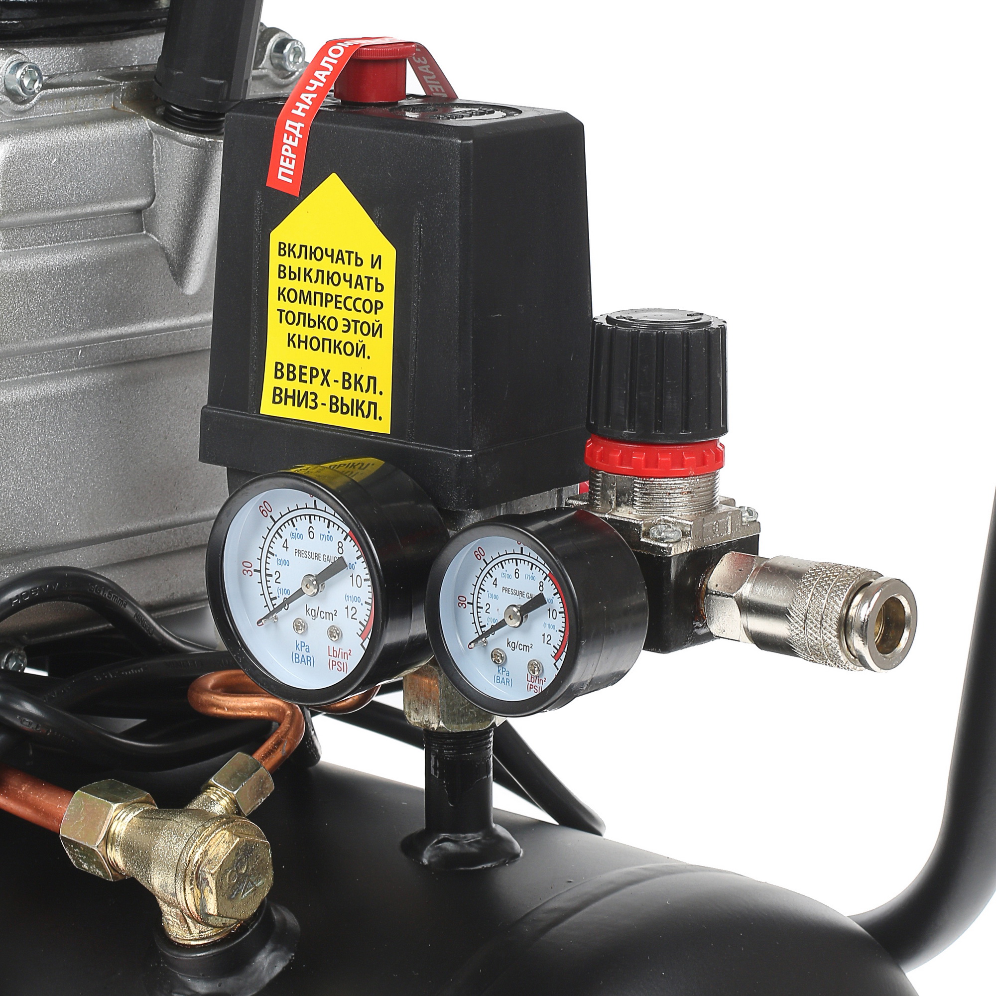 Компрессор поршневой масляный Quattro Elementi KM 24-260 248-481 1167348 STDN-0114578 - Вид №4