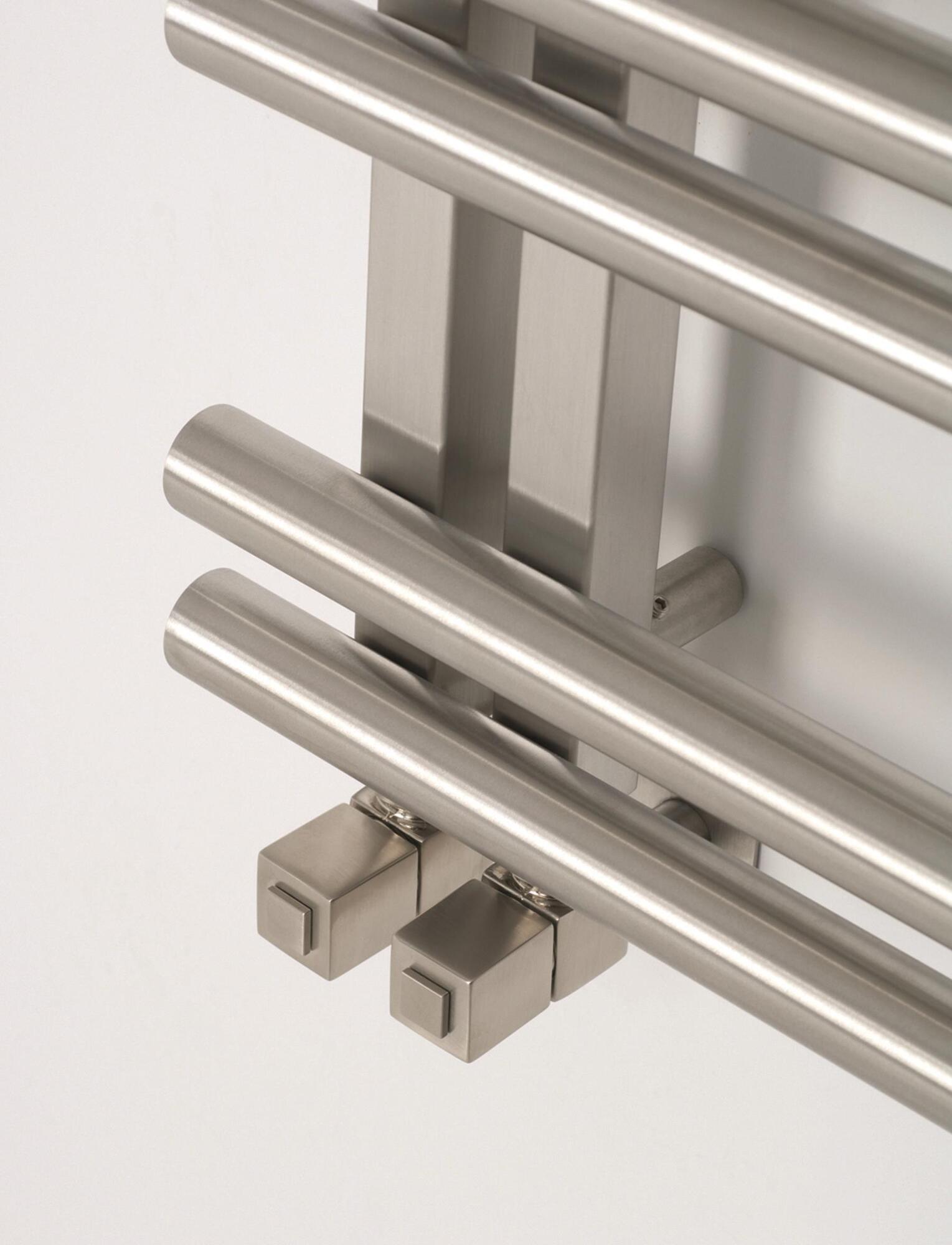 Полотенцесушитель Hammam SEVEN Stainless steel  комбинированный; электрический или водяной Сталь  - Вид №31