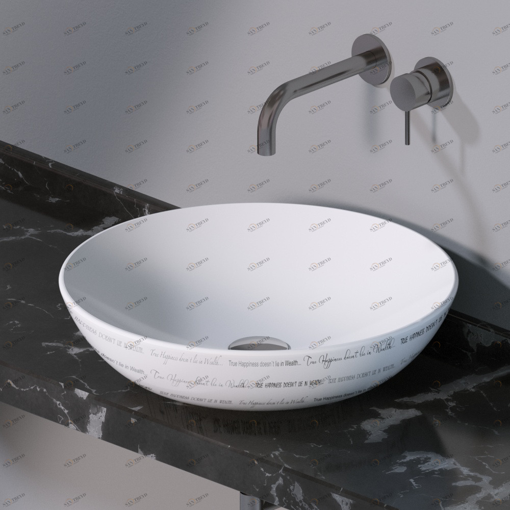 L241420P Накладная раковина на столешницу  круглая A. e T. Italia THIN AeT ITALIA