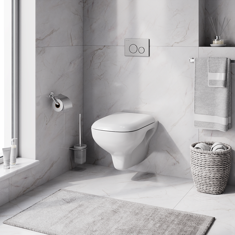 C801700SC подвесной унитаз FlashClean с сиденьем микролифт AM.PM Like