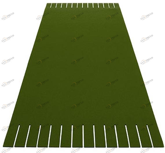 HEY-SIGN Однотонный прямоугольный войлочный коврик sun-id-1361151