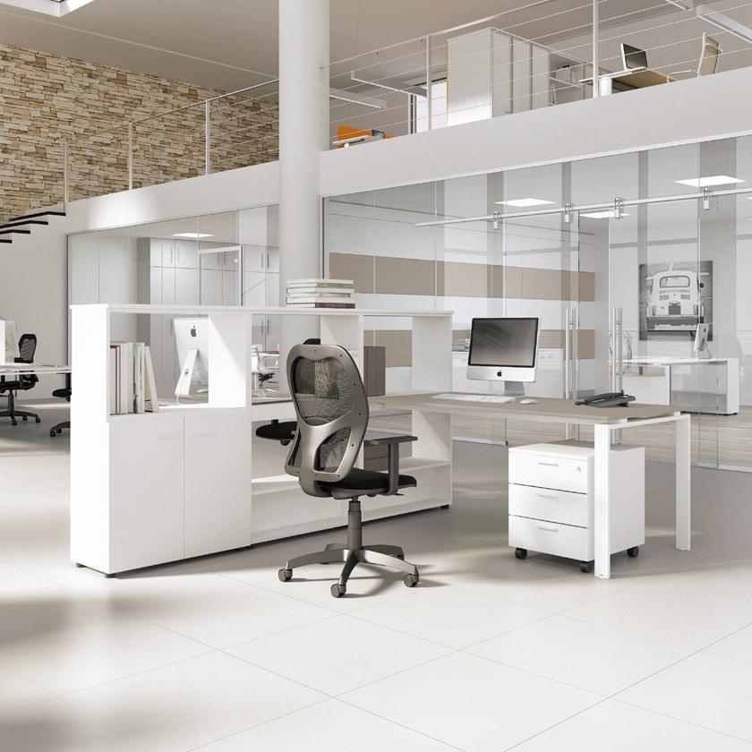 CUF Milano Несколько рабочих станций со встроенной полкой Doria sun-id-1386490 - Вид №2