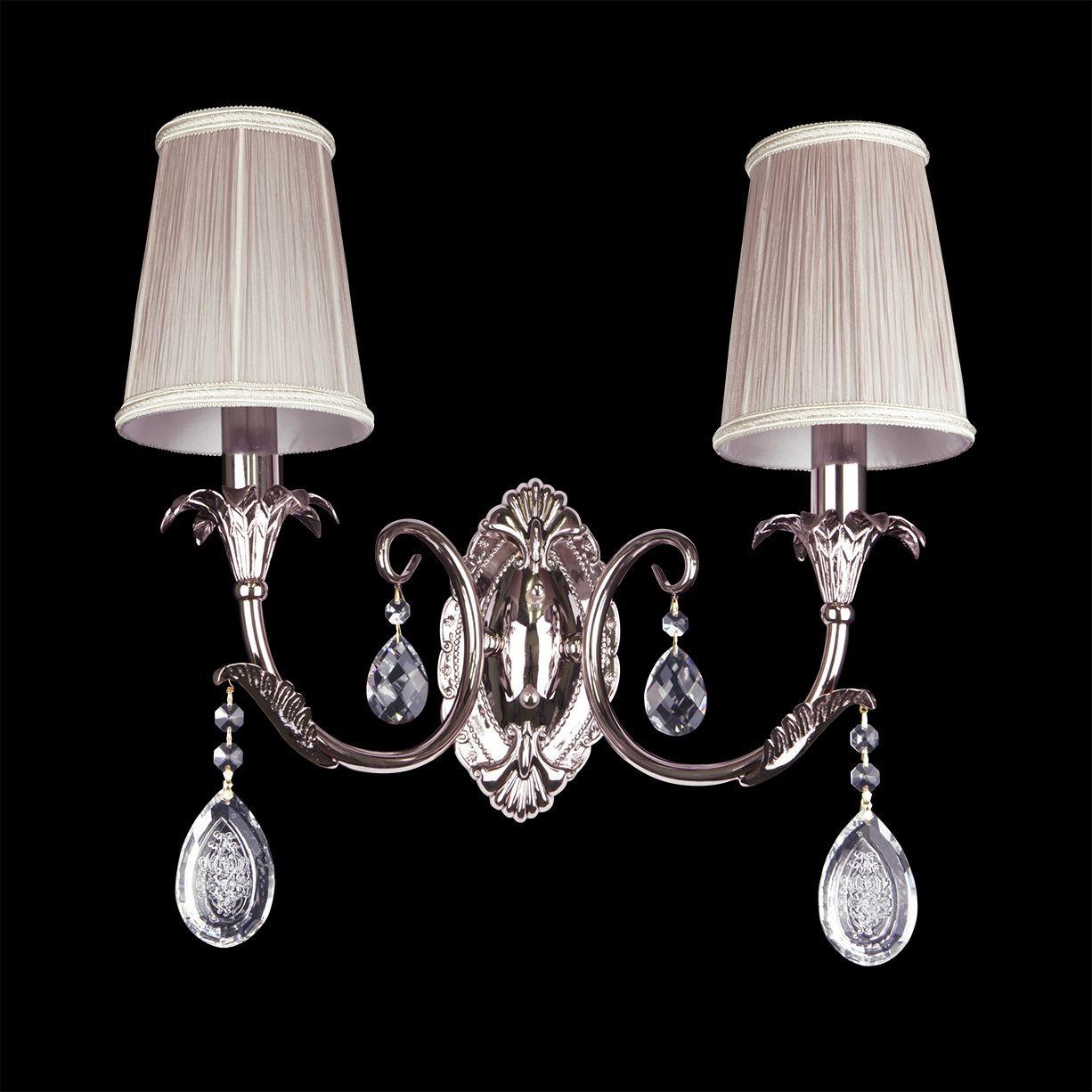 Бра Lightstar Cappa 691624 LIGHTSTAR  077293 Бежевый;прозрачный;серебро  - Вид №2