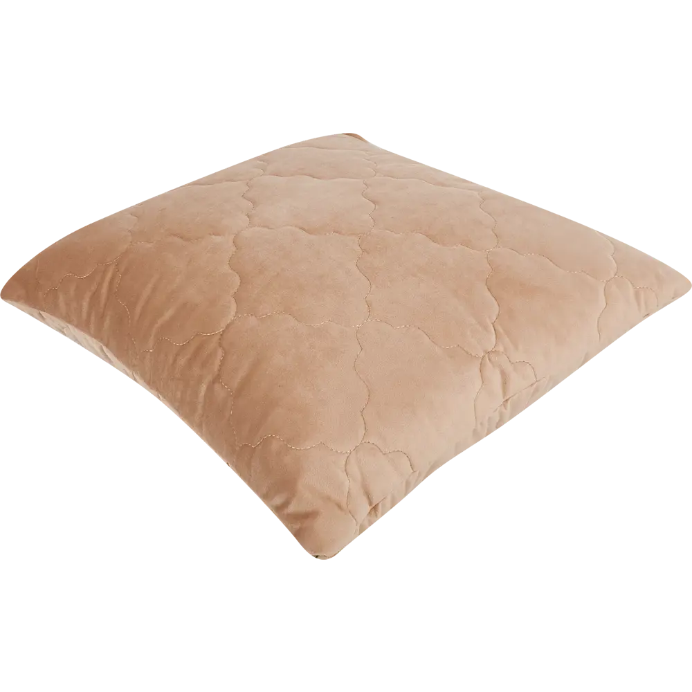 Подушка Ромб 50x50 см цвет кремовый LINEN WAY STLM-2021524 - Вид №1