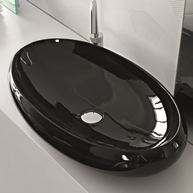 43432 Накладная раковина на столешницу  овальная Ceramica Hidra  - Вид №2