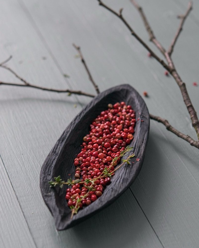 Тарелка "Ива" Чёрный FUGA ECO WOOD 123567 Чёрный  - Вид №2