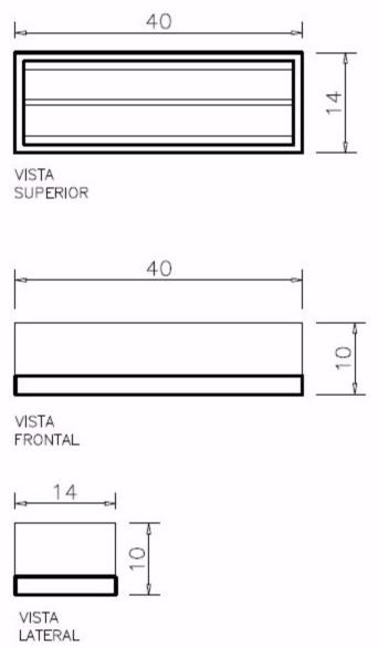 Vallvé Полка для ванной из смолы Use 0520097 / 0520101 - Вид №2