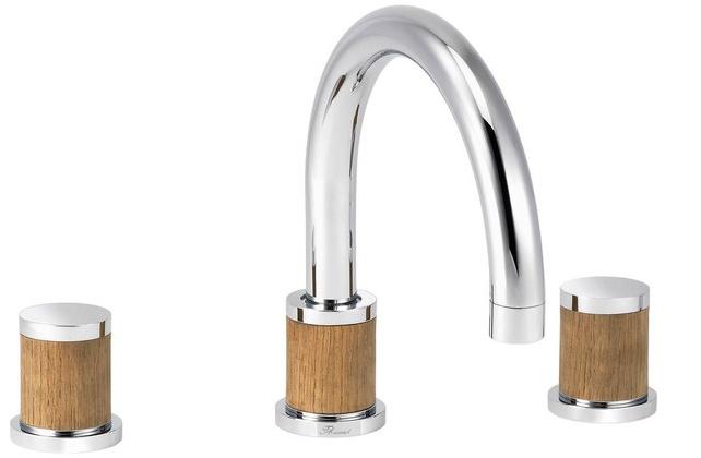 rvb Смеситель для раковины на 3 отверстия Flamant docks 4080.--.45 - Вид №3