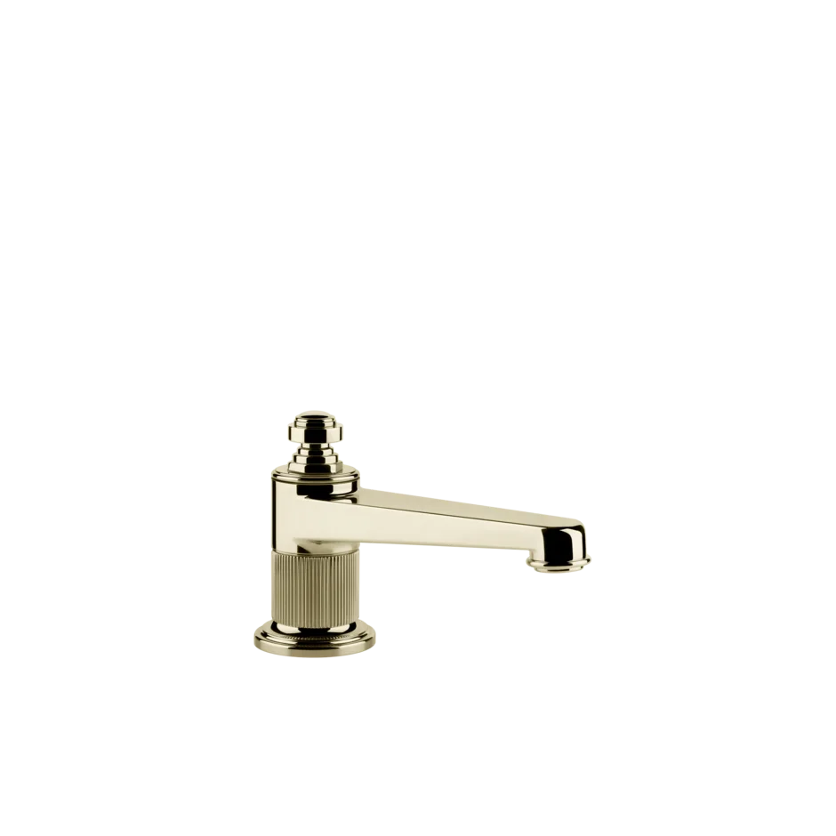 Носик для умывальника 65021 710 Gessi Venti20 ЛАТУНЬ PVD 65021710